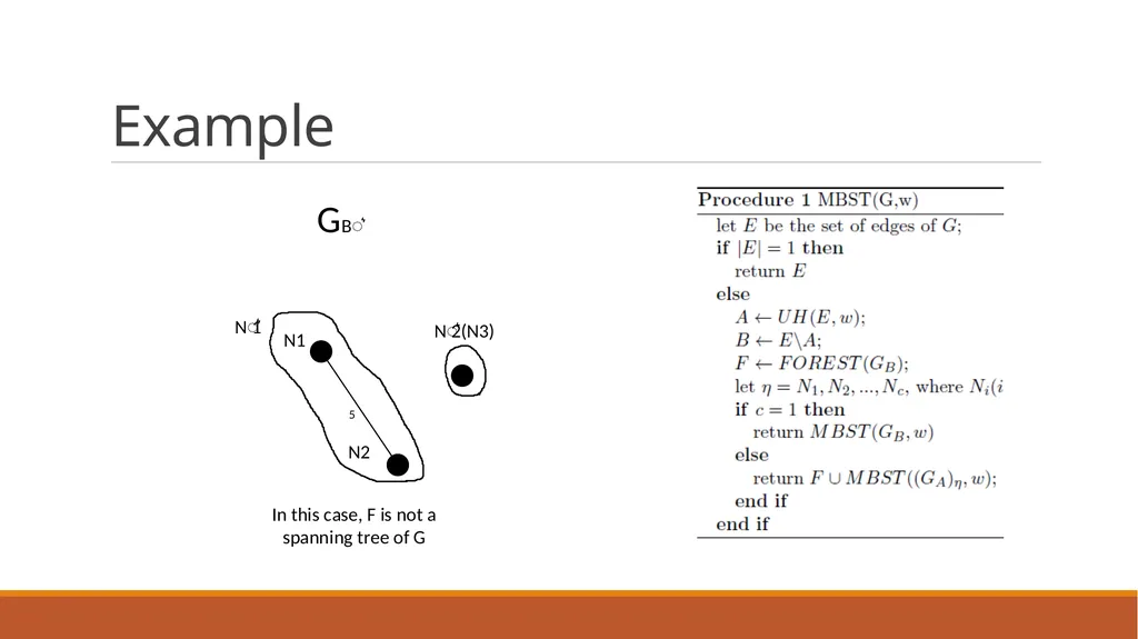 Minimum Bottleneck Spanning Trees (MBST) Dongfeng - slide 15 of 45