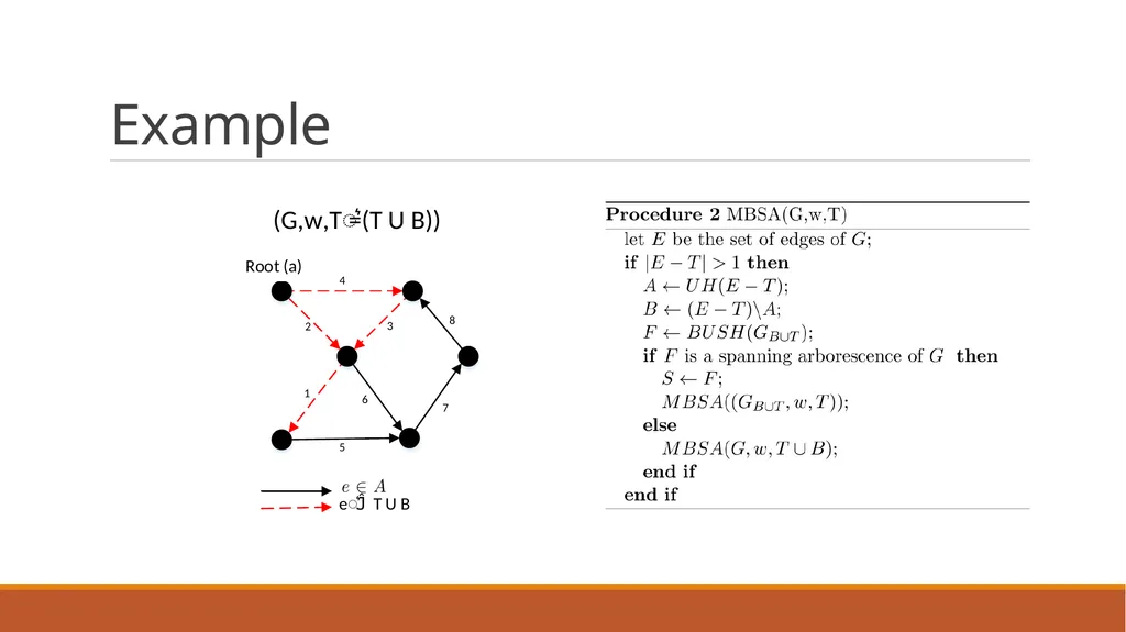Minimum Bottleneck Spanning Trees (MBST) Dongfeng - slide 26 of 45