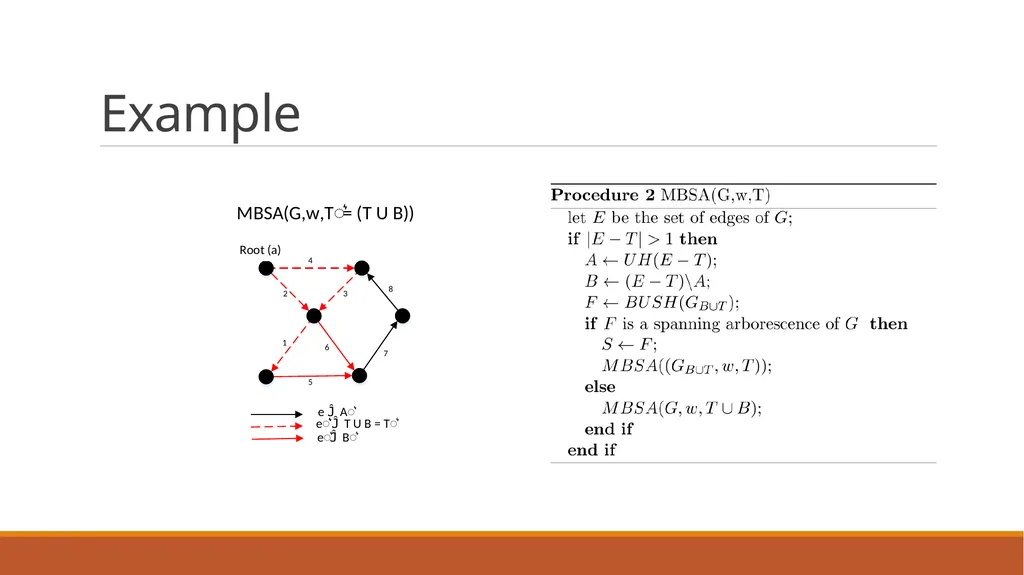 Minimum Bottleneck Spanning Trees (MBST) Dongfeng - slide 27 of 45