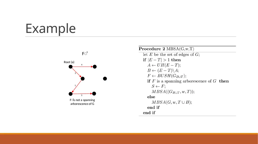 Minimum Bottleneck Spanning Trees (MBST) Dongfeng - slide 28 of 45
