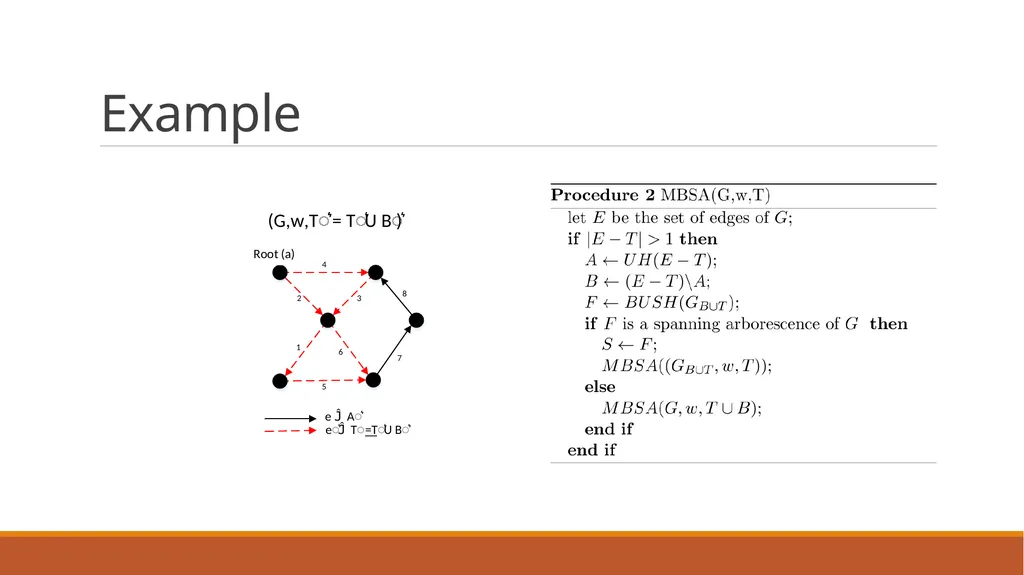 Minimum Bottleneck Spanning Trees (MBST) Dongfeng - slide 29 of 45