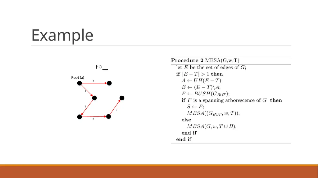 Minimum Bottleneck Spanning Trees (MBST) Dongfeng - slide 33 of 45