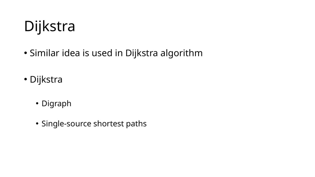 Eager Prim Dijkstra Minimum spanning tree Minimum - slide 19 of 23