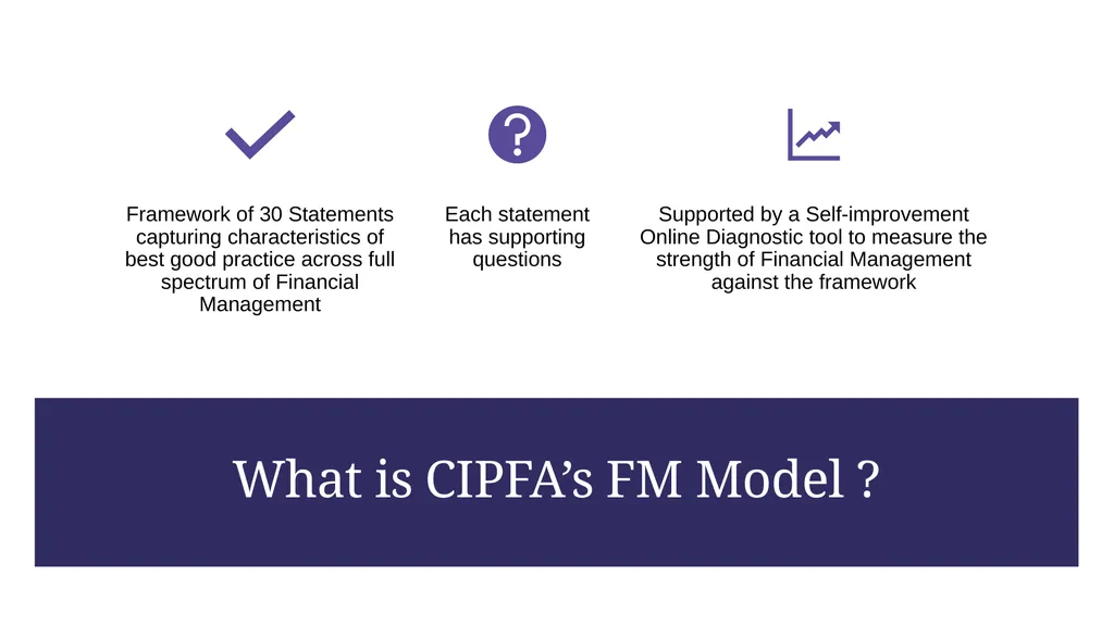 Introducing CIPFA’s 5-star Financial Management - slide 5 of 17