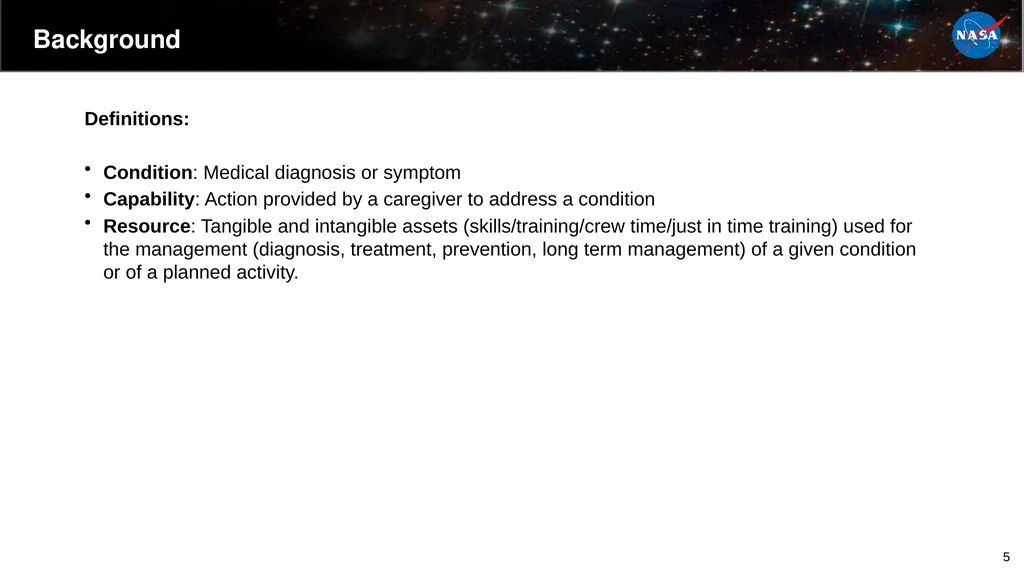 Candidate Formulary Development For Exploration - slide 5 of 16