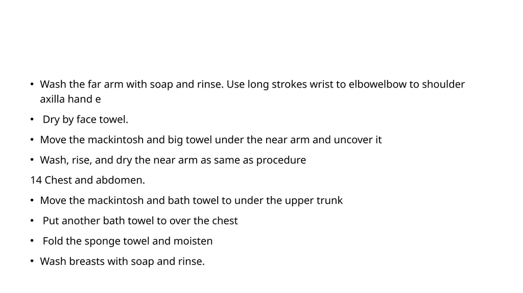 BED BATH Introduction Bed bath is an essential - slide 10 of 15
