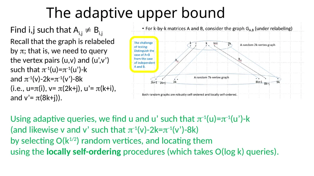 Non-Adaptive vs Adaptive Queries in the Dense - slide 12 of 17