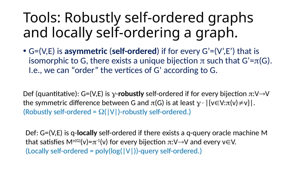 Non-Adaptive vs Adaptive Queries in the Dense - slide 8 of 17