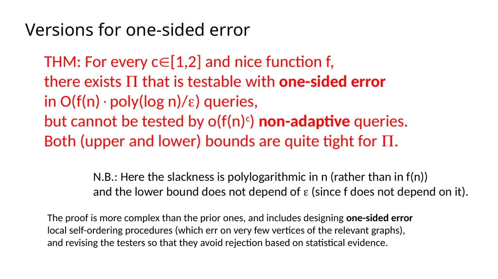 Non-Adaptive vs Adaptive Queries in the Dense - slide 16 of 17