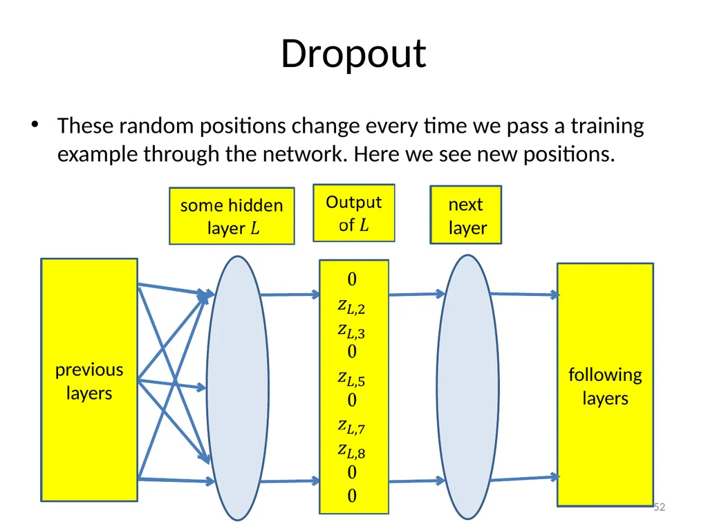 Various Options in Building Neural Networks: - slide 52 of 56
