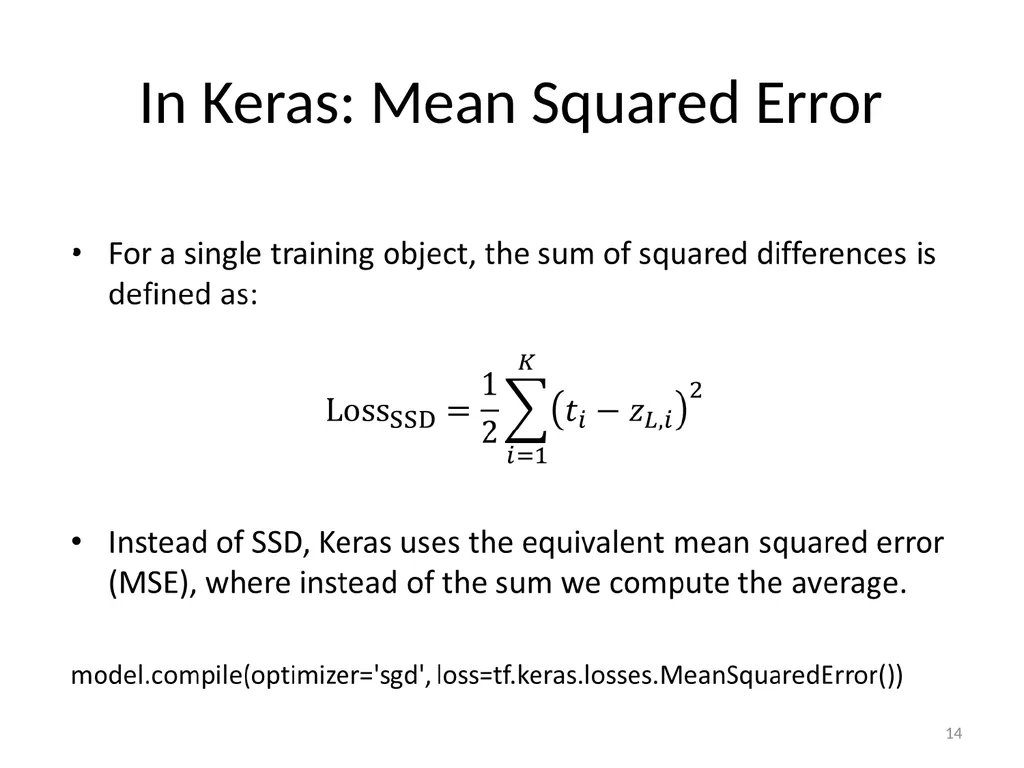 Various Options in Building Neural Networks: - slide 14 of 56