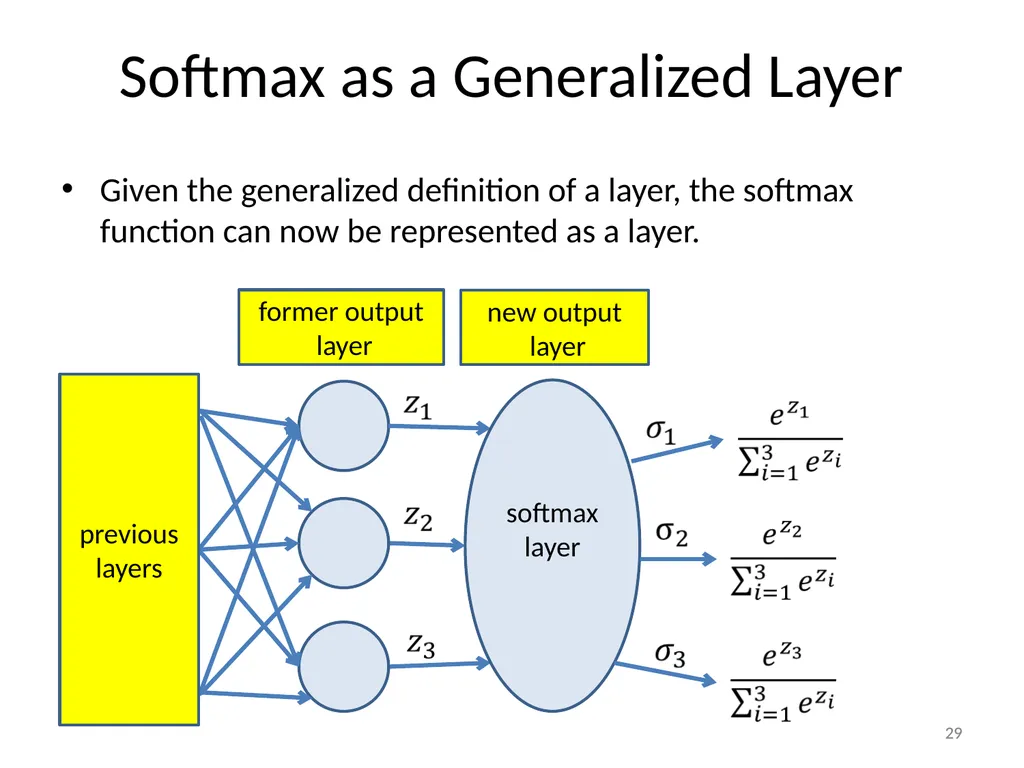 Various Options in Building Neural Networks: - slide 29 of 56
