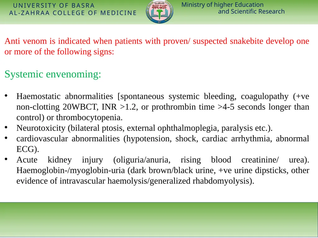 Ministry of higher Education and Scientific - slide 21 of 28