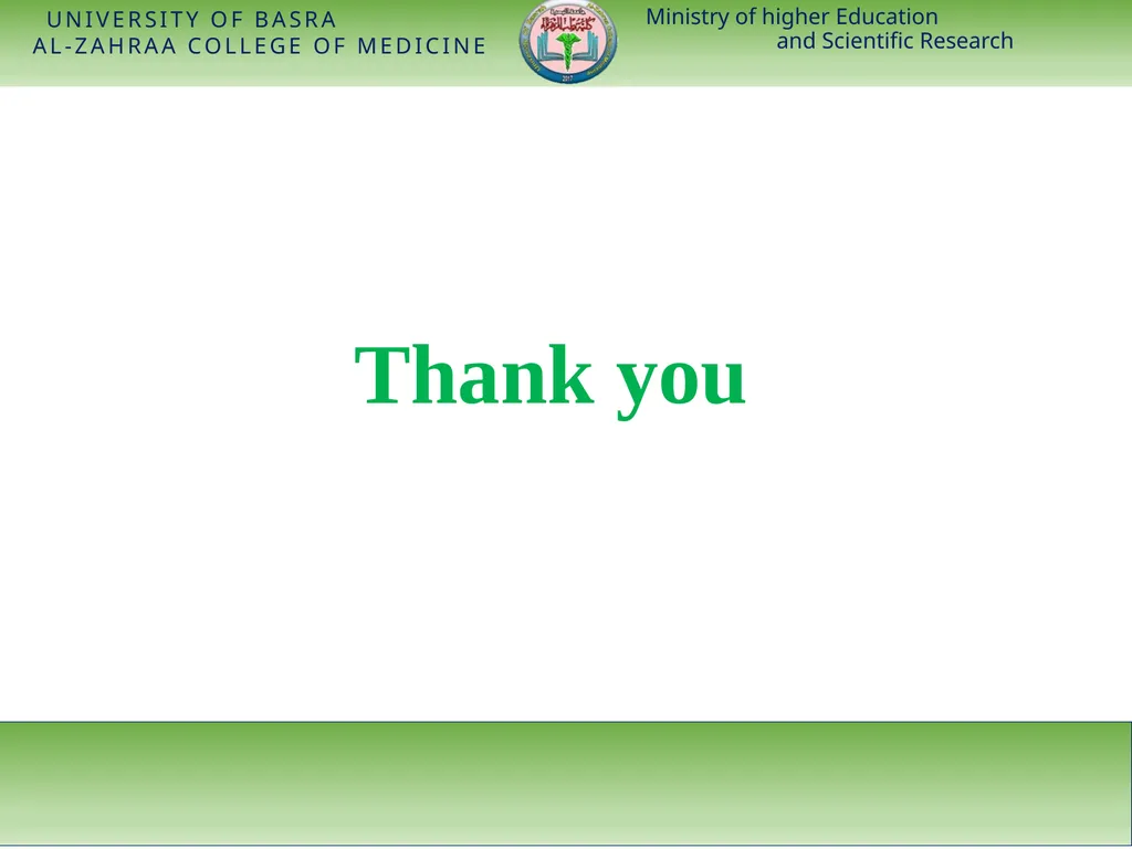 Ministry of higher Education and Scientific - slide 27 of 28