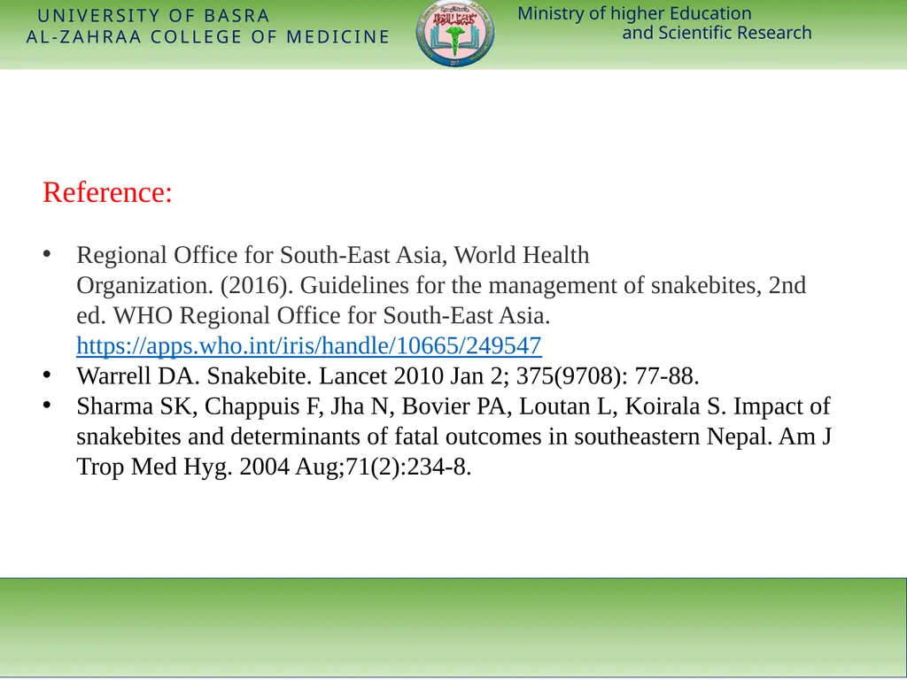 Ministry of higher Education and Scientific - slide 28 of 28