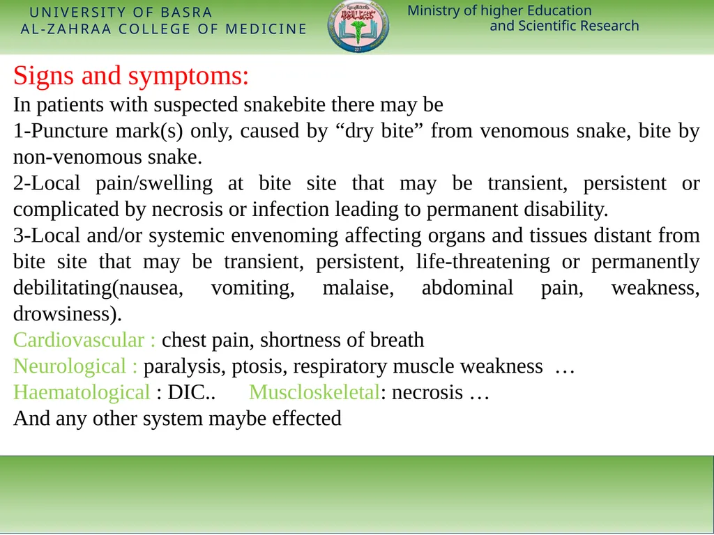 Ministry of higher Education and Scientific - slide 7 of 28
