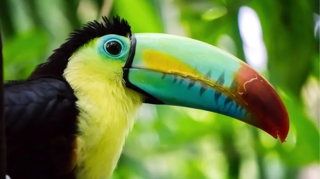 Rainforest Animals Squirrel Butterfly Snake Fish - slide 27 of 30