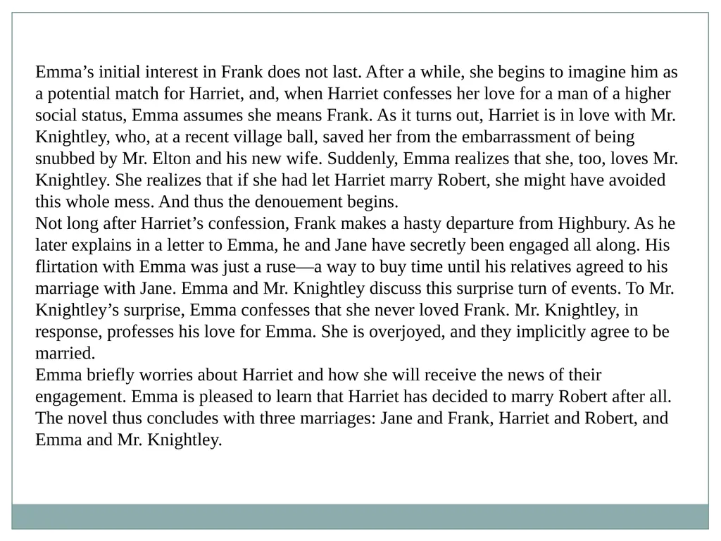 Emma Jane Austen Presented by: Jaspal Kaur Matharu - slide 7 of 8