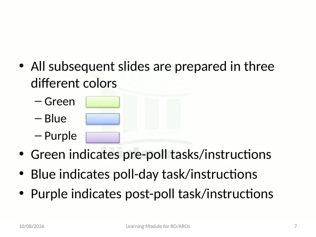 The Model Code of Conduct Learning Module for - slide 7 of 101