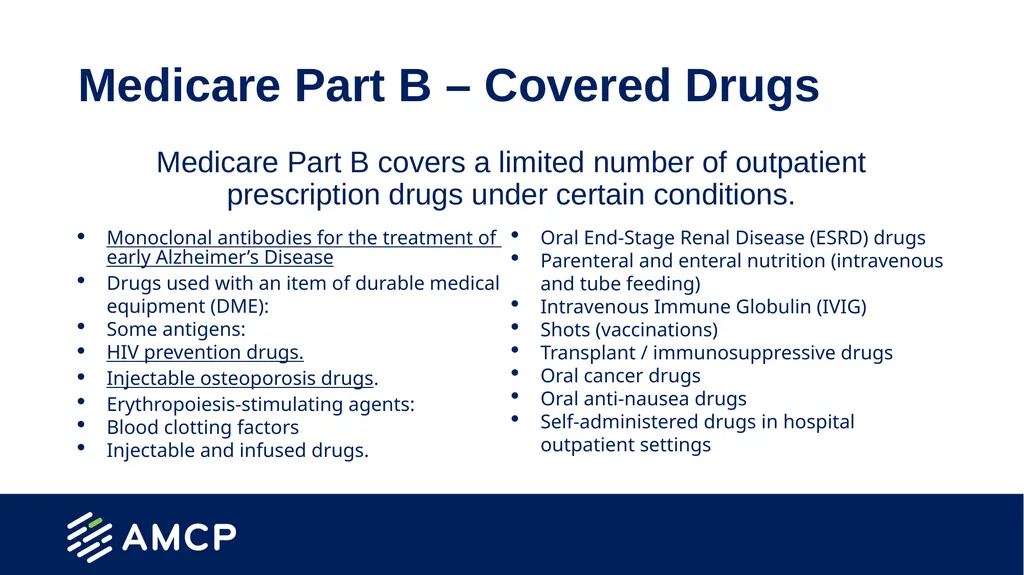 Medicare Part D Prescription Drug Benefit Overview - slide 5 of 21