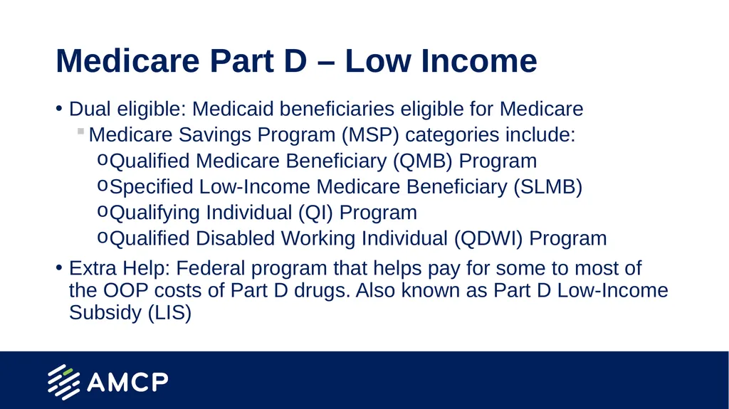 Medicare Part D Prescription Drug Benefit Overview - slide 17 of 21