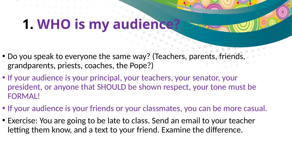 Do Now #9: Palm Beach Writes If you have been - slide 5 of 29