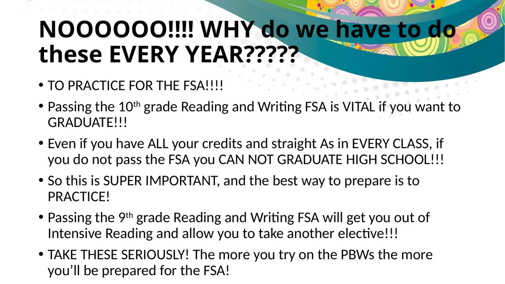 Do Now #9: Palm Beach Writes If you have been - slide 3 of 29