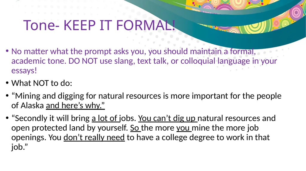 Do Now #9: Palm Beach Writes If you have been - slide 20 of 29