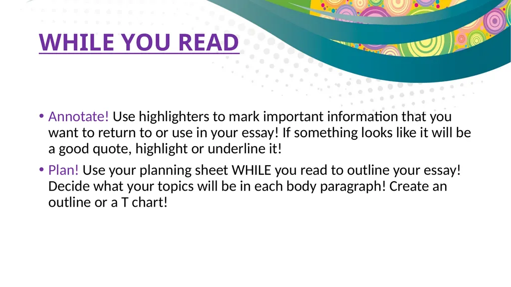 Do Now #9: Palm Beach Writes If you have been - slide 8 of 29