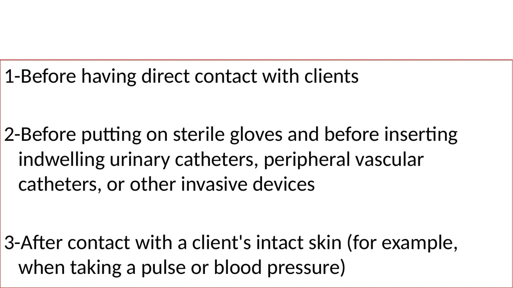 Fundamentals of Nursing(1st Stage) Hand Hygiene - slide 8 of 22