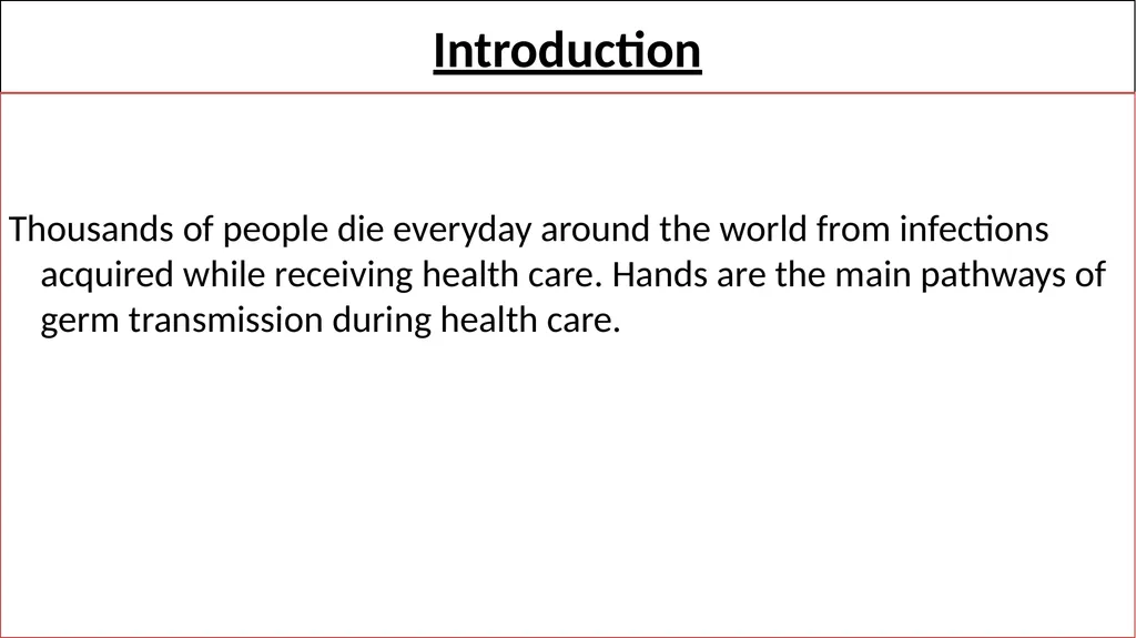 Fundamentals of Nursing(1st Stage) Hand Hygiene - slide 2 of 22