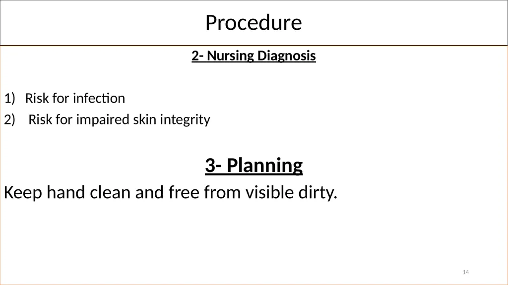 Fundamentals of Nursing(1st Stage) Hand Hygiene - slide 14 of 22