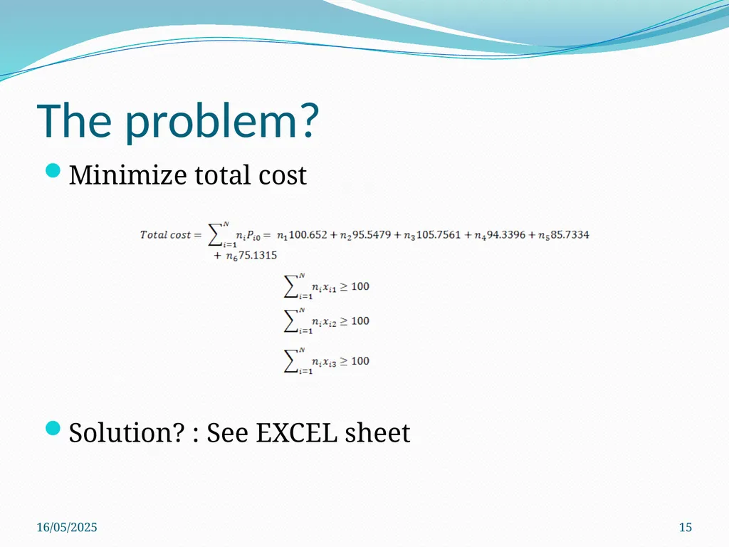 Mathematical Modelling in Finance -Puneet Prakash, - slide 15 of 18