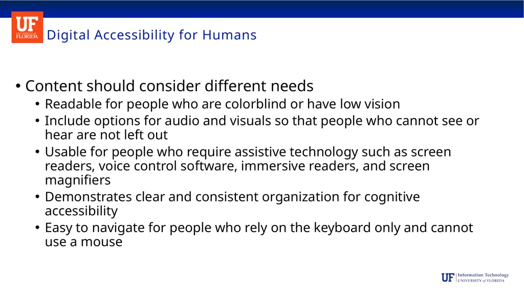 Taking Steps to Title II: A Digital Accessibility - slide 9 of 19
