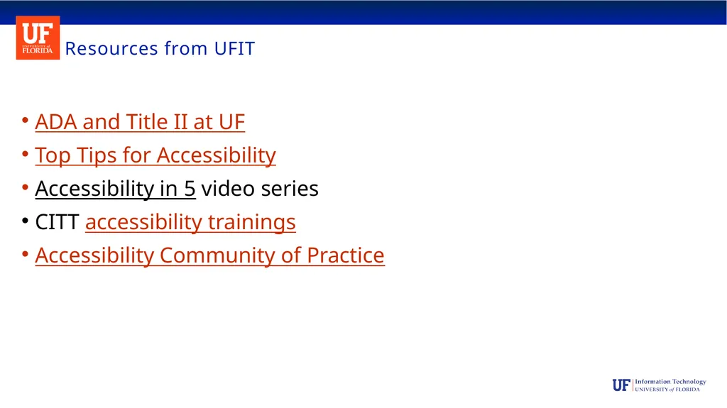 Taking Steps to Title II: A Digital Accessibility - slide 17 of 19