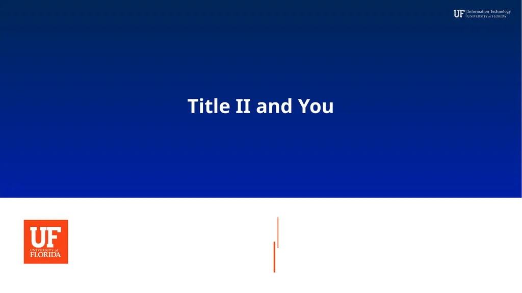 Taking Steps to Title II: A Digital Accessibility - slide 3 of 19