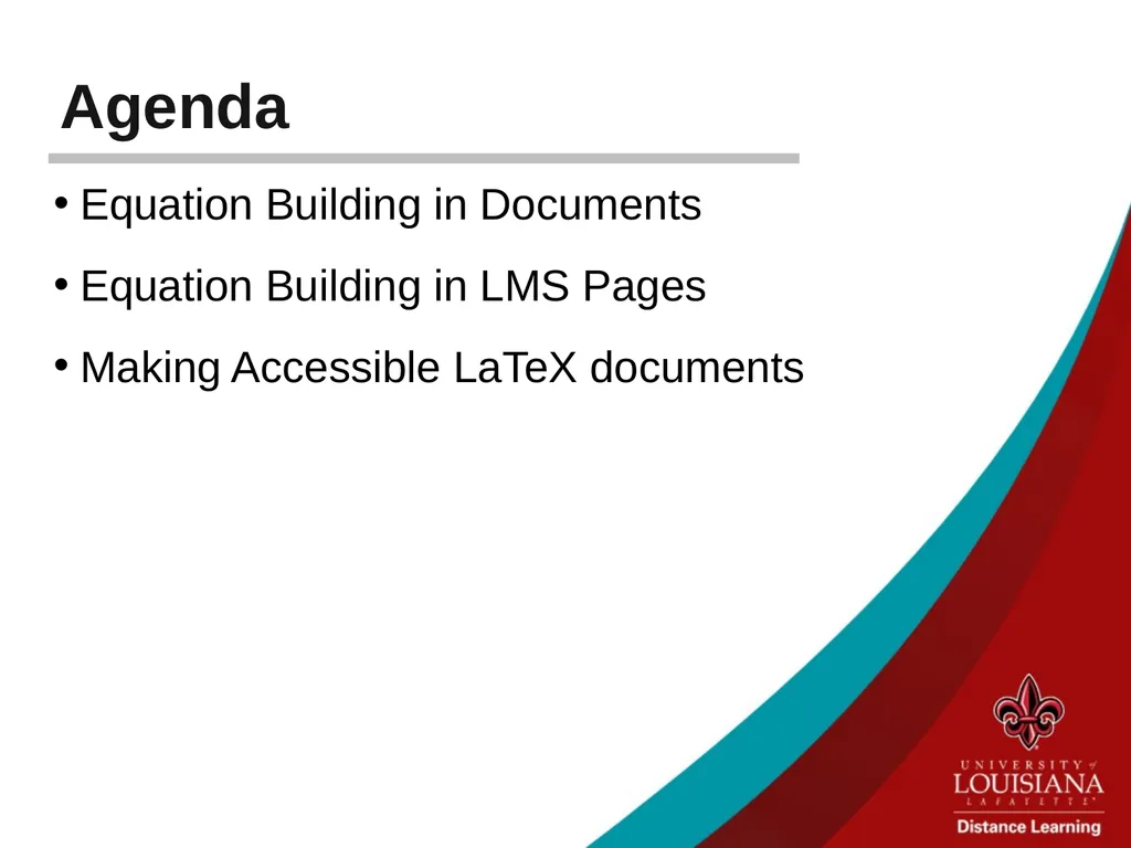 Accessible by Design ADA in STEM & Equations - slide 3 of 15