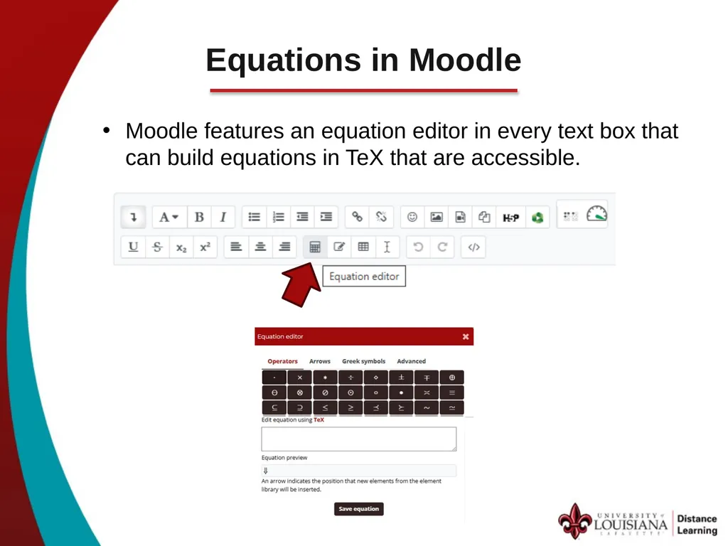 Accessible by Design ADA in STEM & Equations - slide 13 of 15