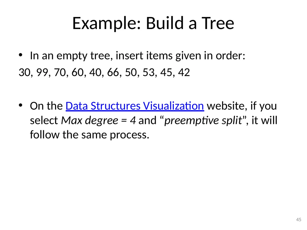 2-3-4 Trees (BST) CSE 3318 – Algorithms and Data - slide 45 of 55