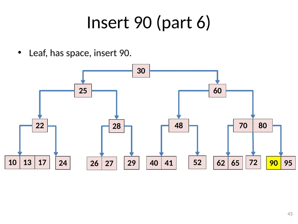 2-3-4 Trees (BST) CSE 3318 – Algorithms and Data - slide 43 of 55