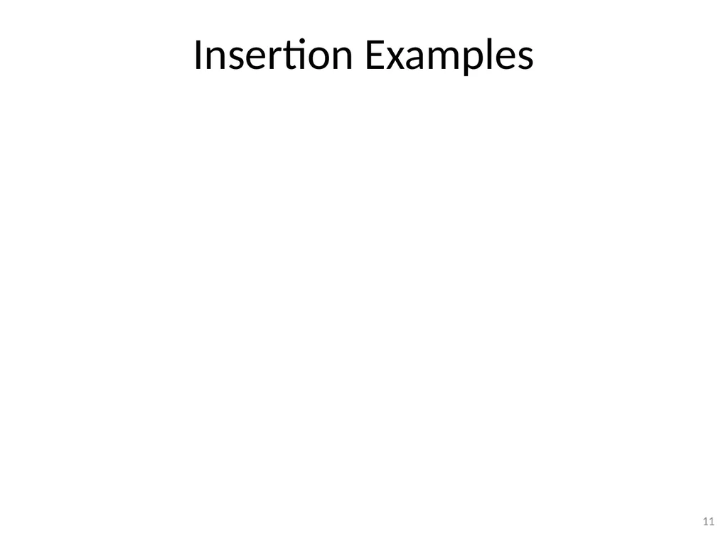 2-3-4 Trees (BST) CSE 3318 – Algorithms and Data - slide 11 of 55