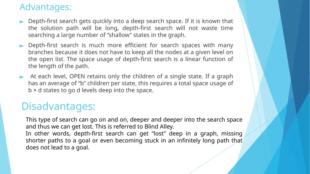 State Space Search: Depth First Search Piyali - slide 6 of 19