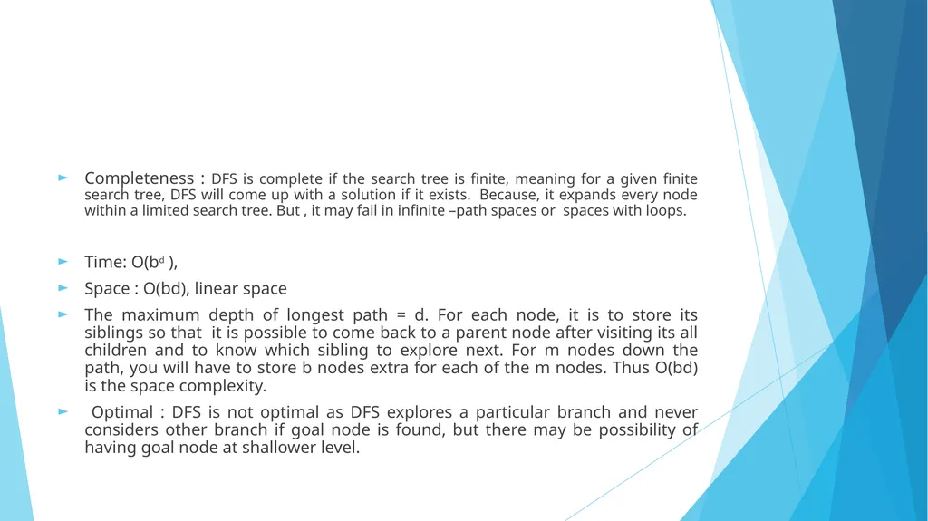 State Space Search: Depth First Search Piyali - slide 8 of 19