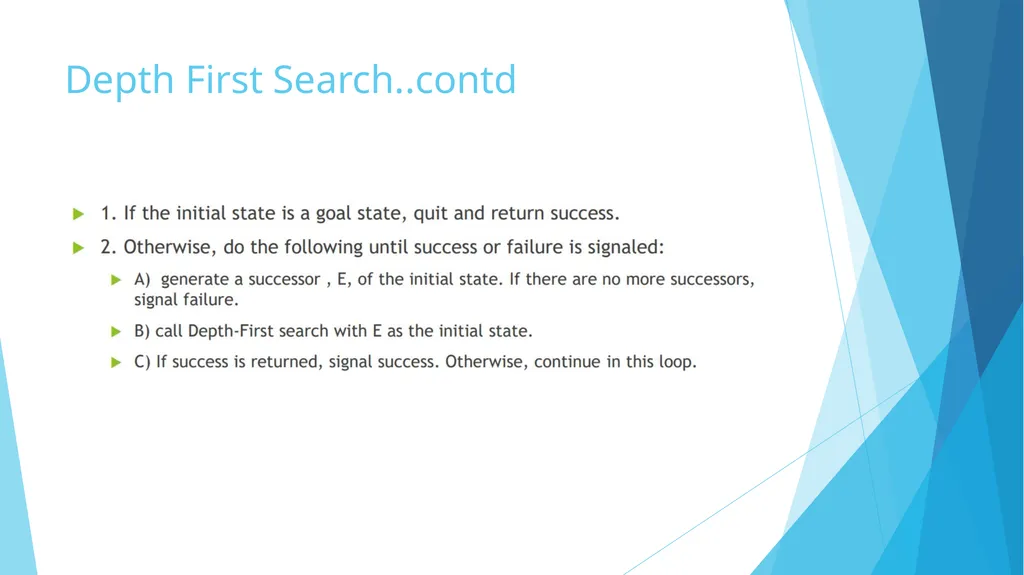 State Space Search: Depth First Search Piyali - slide 3 of 19