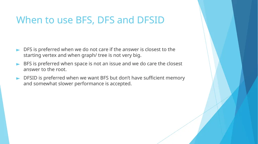 State Space Search: Depth First Search Piyali - slide 19 of 19