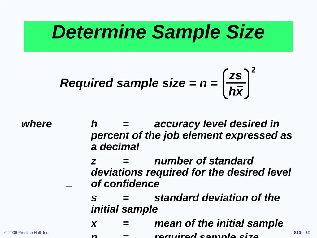 Outline Labor Standards And Work Measurement - slide 22 of 37