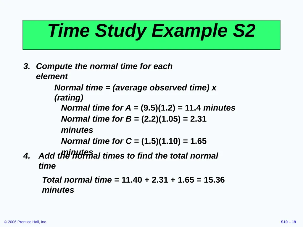 Outline Labor Standards And Work Measurement - slide 19 of 37