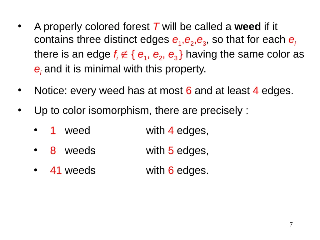 1 Rainbow Decompositions Raphael Yuster University - slide 7 of 19