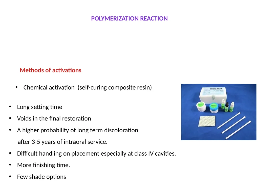 Direct Tooth colored restorative materials Before - slide 6 of 11