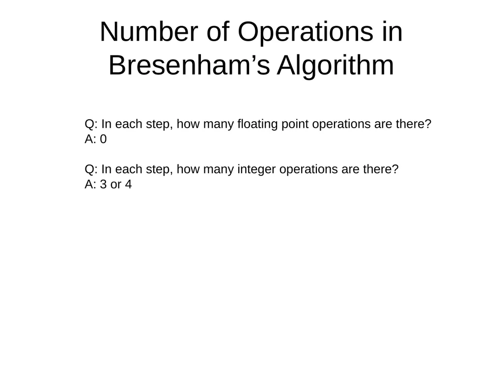 Line Drawing Algorithms CS 602 How does computer - slide 10 of 11